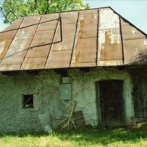 Dvorový pohľad, pred rekonštrukciou, rok 2007